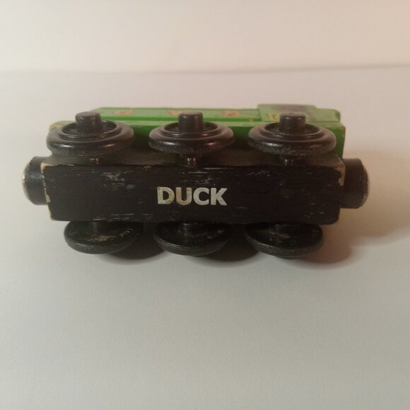 Thomas Wooden Railway Train DUCK Engine #8 Vintage Thomas & Friends Engine Wood - Picture 7 of 7